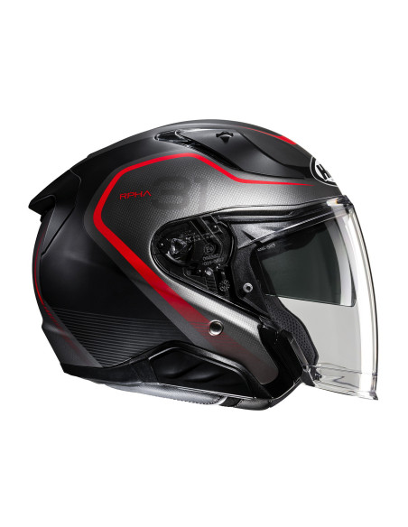 HJC RPHA 31 KOUV/MC1SF ATVIRAS MOTO ŠALMAS