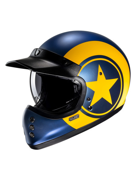 HJC V60 NYX/MC3SF KROSINIS MOTO ŠALMAS