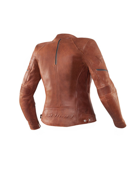 SHIMA MONACO BROWN ODINĖ MOTERIŠKA MOTO STRIUKĖ