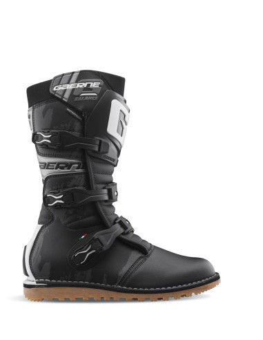 GAERNE BALANCE XTR BLACK MOTO SHOES