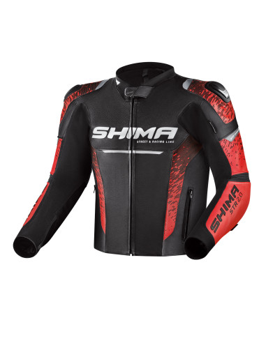 SHIMA STR 2.0 ODINĖ MOTO STRIUKĖ RED/BLACK