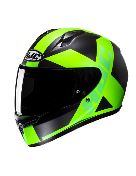 HJC C10 TEZ/MC4HSF SPORTINIS/UŽDARAS MOTO ŠALMAS