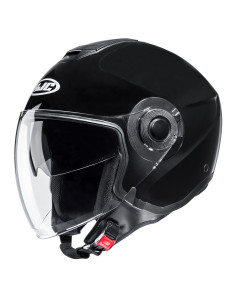 HJC I40N METAL BLACK ATVIRAS MOTO ŠALMAS