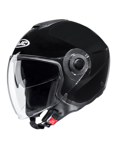 HJC I40N METAL BLACK OPEN MOTORCYCLE HELMET
