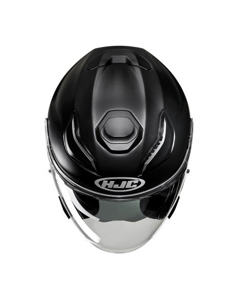 HJC F31 SEMI FLAT BLACK OPEN MOTORCYCLE HELMET