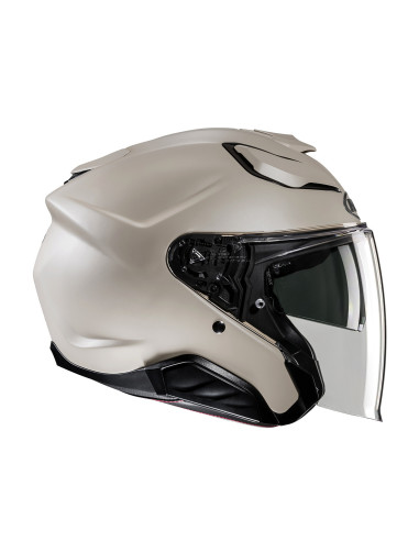 HJC F31 SEMI FLAT SAND BEIGE OPEN MOTORCYCLE HELMET