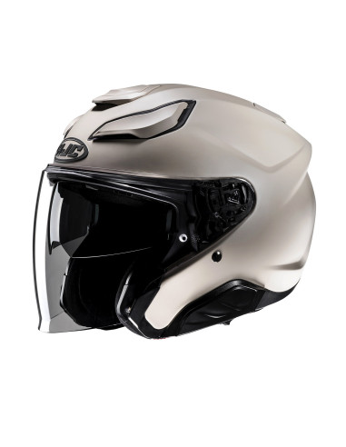 HJC F31 SEMI FLAT SAND BEIGE OPEN MOTORCYCLE HELMET