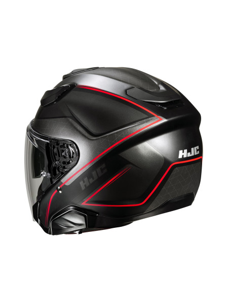 HJC F31 LUDI/MC1SF ATVIRAS MOTO ŠALMAS