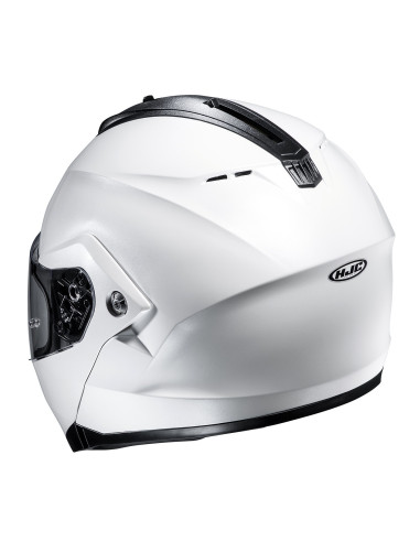 HJC C91N PEARL WHITE FLIP-UP MOTORCYCLE HELMET