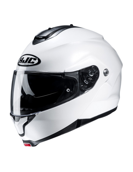 HJC ШЛЕМ ДЛЯ МОТОЦИКЛА C91N PEARL WHITE FLIP-UP