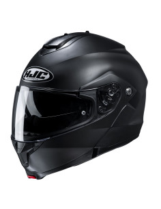 HJC C91N SEMI FLAT BLACK FLIP-UP MOTORCYCLE HELMET