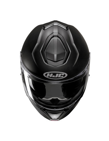 HJC i91 SEMI FLAT BLACK FLIP-UP MOTO CHALLENGE