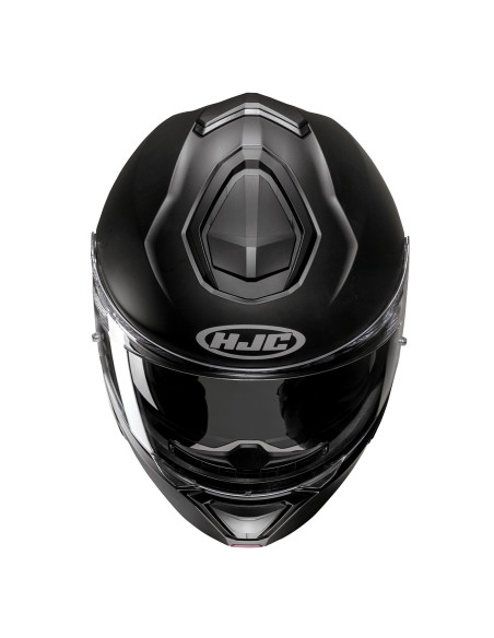 HJC i91 SEMI FLAT BLACK FLIP-UP MOTO CHALLENGE