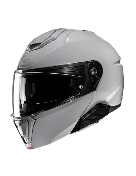 HJC i91N GRAY FLIP-UP MOTO FRONT