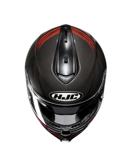 HJC C70N SWAY/MC1 SPORTINIS/UŽDARAS MOTO ŠALMAS