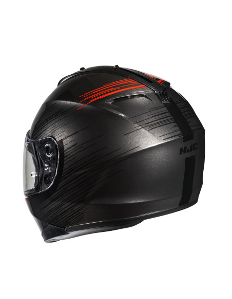 HJC C70N SWAY/MC1 SPORTINIS/UŽDARAS MOTO ŠALMAS