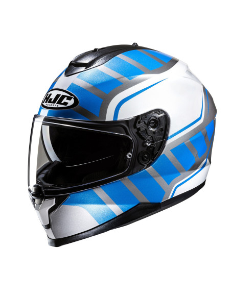 HJC C70N HOLT/MC2 SPORTINIS/UŽDARAS MOTO ŠALMAS