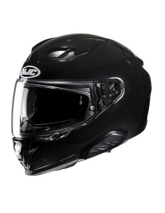 HJC F71 METAL BLACK SPORTS/INDOOR MOTORCYCLE HELMET