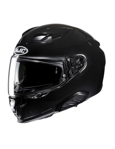 HJC F71 METAL BLACK SPORTS/INDOOR MOTORCYCLE HELMET