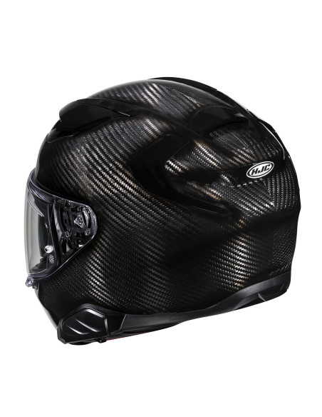 HJC F71 CARBON BLACK SPORTS/INDOOR MOTORCYCLE HELMET