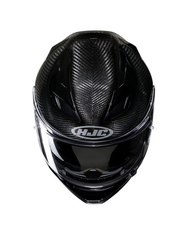 HJC F71 CARBON BLACK SPORTS/INDOOR MOTORCYCLE HELMET