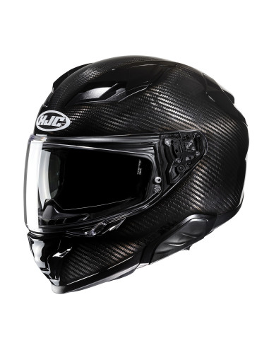 HJC F71 CARBON BLACK SPORTS/INDOOR MOTORCYCLE HELMET