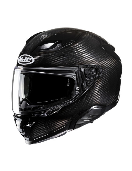 HJC F71 CARBON BLACK SPORTINIS/UŽDARAS MOTO ŠALMAS