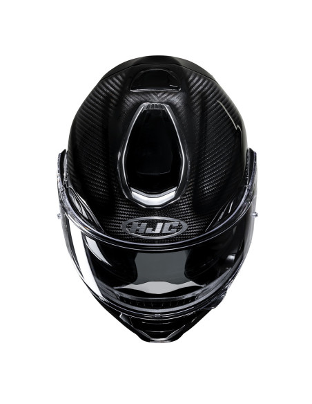 HJC RPHA 91 CARBON BLACK FLIP-UP MOTO ŠALMAS
