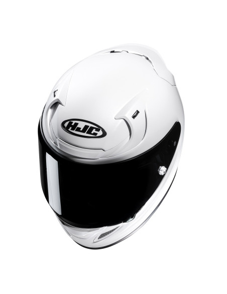 HJC RPHA 12 PEARL WHITE SPORTINIS/UŽDARAS MOTO ŠALMAS