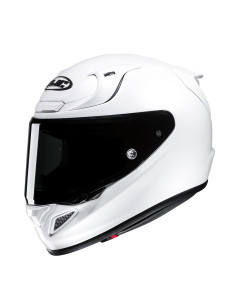 HJC RPHA 12 PEARL WHITE SPORTINIS/UŽDARAS MOTO ŠALMAS