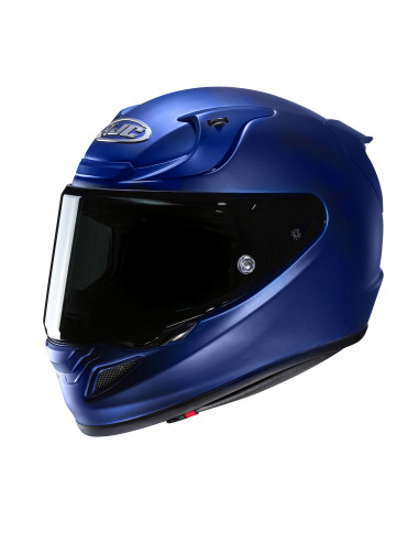HJC RPHA 12 SEMI FLAT METALLIC BLUE SPORTS/INDOOR MOTORCYCLE HELMET