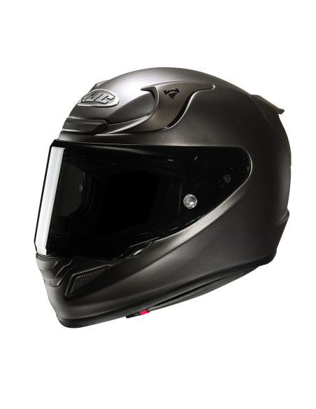 HJC RPHA 12 SEMI FLAT TITANIUM SPORTINIS/UŽDARAS MOTO ŠALMAS