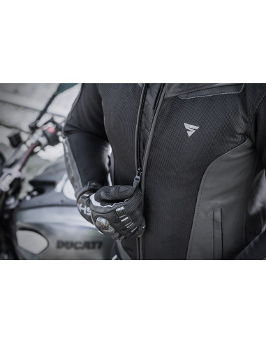 SHIMA PISTON BLACK MOTO STRIUKĖ