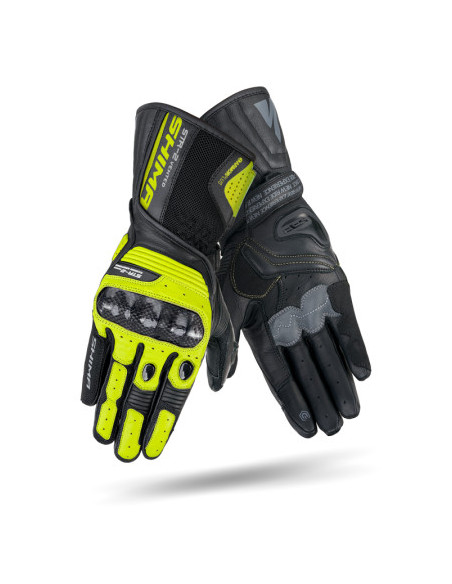 SHIMA STR-2 VENT FLUO YELLOW MOTO PIRŠTINĖS