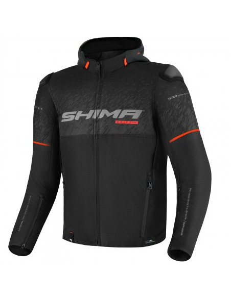 SHIMA МУЖСКАЯ МОТОКУРТКА DRIFT + BLACK