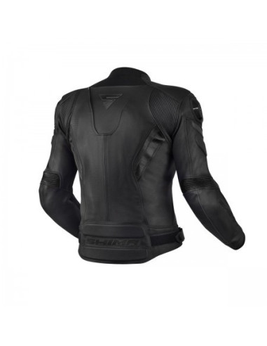 SHIMA CHASE BLACK ODINĖ MOTO STRIUKĖ