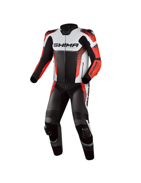 SHIMA STR 2.0 ODINĖS MOTO KELNĖS RED FLUO