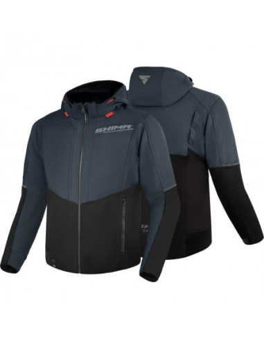 SHIMA DAYBREAKER GREY MOTO JACKET