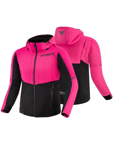 SHIMA DAYBREAKER PINK WOMEN'S MOTO JACKET