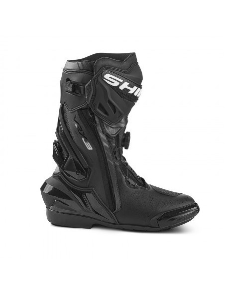 SHIMA VRX-3 BLACK MOTO SHOES