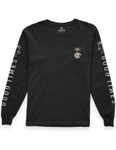 BROGER GOOD TIMES BLACK LONGSLEEVE MARŠKINĖLIAI