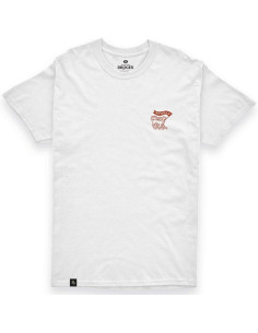 BROGER TIGER WHITE T-SHIRT MARŠKINĖLIAI