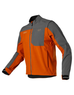 FOX LEGION SOFTSHELL ORANGE MOTO STRIUKĖ