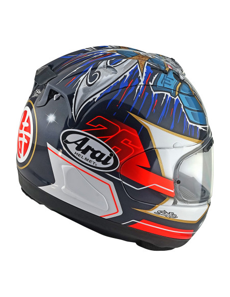 ARAI RX-7V EVO PEDROSA SHOGUN SPORTINIS/UŽDARAS MOTO ŠALMAS