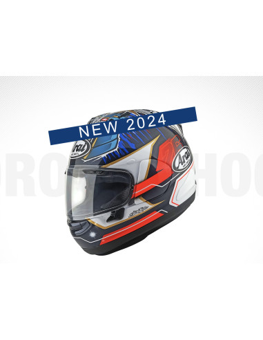 ARAI RX-7V EVO PEDROSA SHOGUN SPORTINIS/UŽDARAS MOTO ŠALMAS