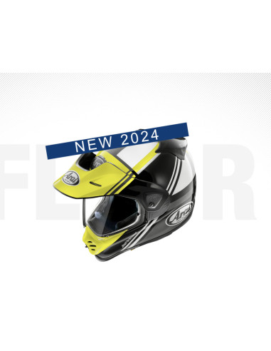 ARAI TOUR-X5 COSMIC FLUOR YELLOW KROSINIS MOTO ŠALMAS