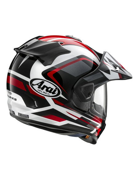 ARAI TOUR-X5 DISCOVERY RED KROSINIS MOTO ŠALMAS