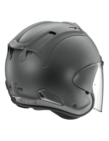 ARAI SZ-R EVO FROST GUN METALLIC ATVIRAS MOTO ŠALMAS