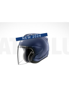 ARAI SZ-R EVO MATT BLUE ATVIRAS MOTO ŠALMAS