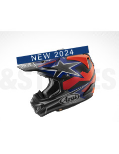 ARAI MX-V EVO STARS & STRIPES DARK KROSINIS MOTO ŠALMAS